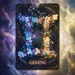 Floral Gemini (Horoscopo147)